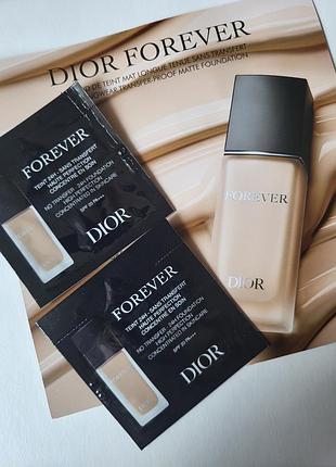 Тональний крем dior forever у матовому варіанті