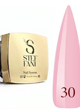 Гель для ногтей builder gel steffani №30, 15 мл