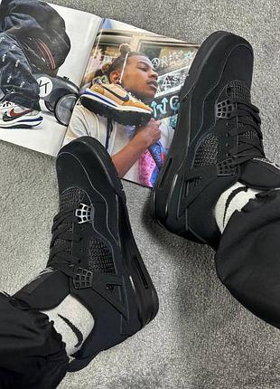 Nike jordan 4 black cat