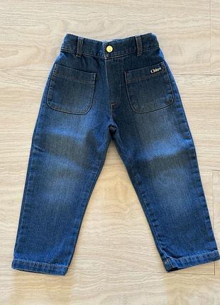 Детские джинсы на 1-2 года chloe. оригинал!