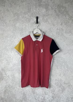 Чоловіче поло polo golf ralph lauren pro fit, різнокольорове, розмір xs/s