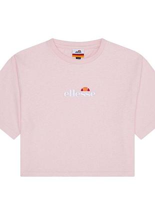 Вкорочена футболка жіноча ellesse рожева