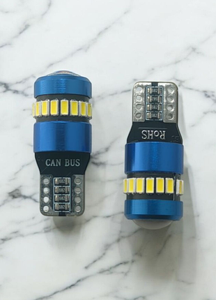 Светодиодные лампы t10 w5w rohs (canbus) 12v (2 шт.)