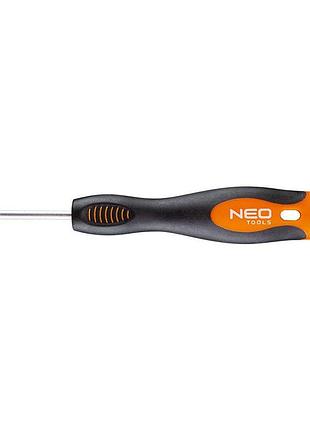 Прецизионная отвертка neo tools 04-113 для точных работ 2.5x50мм/s2/slotted
