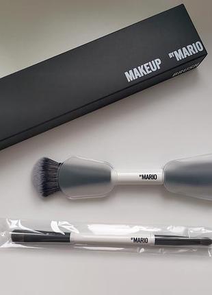 Makeup by mario двухсторонняя кисть кисточка f4 + e6