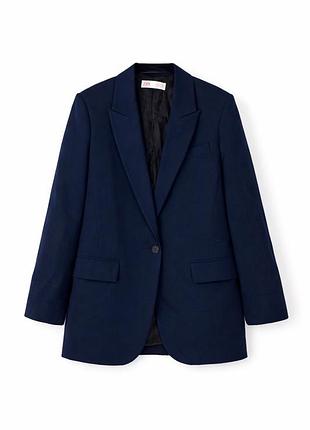 Піджак темно синій zara
