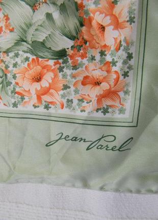 Платок jean parel 85x86 шелк италия