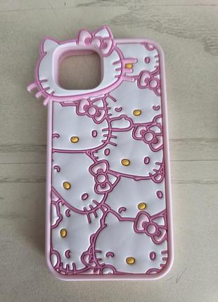 Оригінальний чохол bershka x hello kitty на iphone 13 / 14