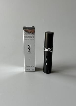 Yves saint laurent 	lash latex чорна туш ysl