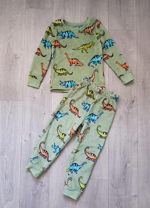 Теплая пижамка на 4-5 лет