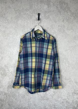 Чоловіча сорочка polo ralph lauren в гарному стані, оригінал m