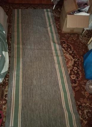 Винтажная домоткатская дорожка 80/228.уена сниденна с оплатою на карту.