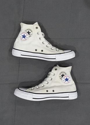 Кеди унісекс converse білі нова модель- розмір 37,5