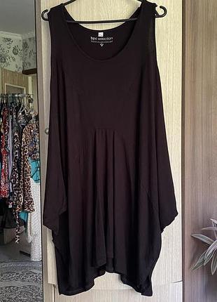 Туніка жіноча bpc collection, l-4х асиметричний поділ , вільний силует