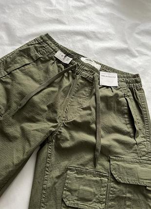 Шорти pull&bear / карго шорти pull&bear / шорти pull bear / pull&bear new / cargo шорти / cargo / військові шорти / спортивні шорти / трекінгові шорти 2