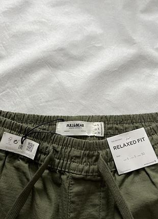 Шорти pull&bear / карго шорти pull&bear / шорти pull bear / pull&bear new / cargo шорти / cargo / військові шорти / спортивні шорти / трекінгові шорти 8
