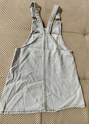Джинсовий сарафан zara 2