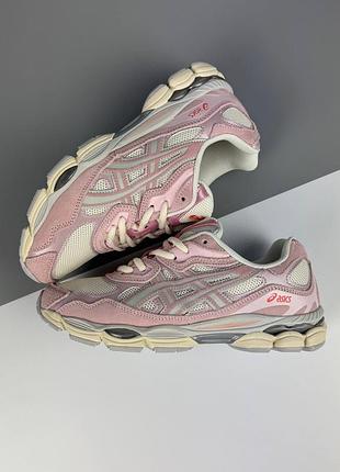 Asics gel-nyc white&pink