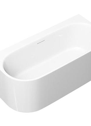 Ванна акриловая radaway vanesa 170х75 пристенная с ножками + сифон + slim-перелив (wa1-71-170x075)