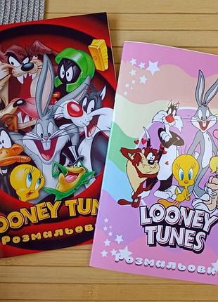 Раскраска дисней looney tunes а5 набор 2 шт (28564)