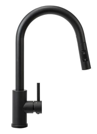 Смеситель для кухни rea fresh black (rea-b9147)
