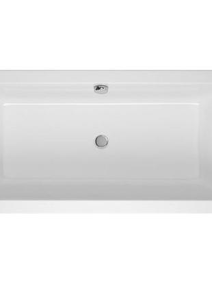 Ванна акриловая radaway tea 170x75 с ножками и сифоном, белая (wa1-51-170x075)