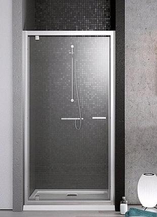 Душевая дверь radaway twist dwj 90x190 стекло коричневая (382002-08)