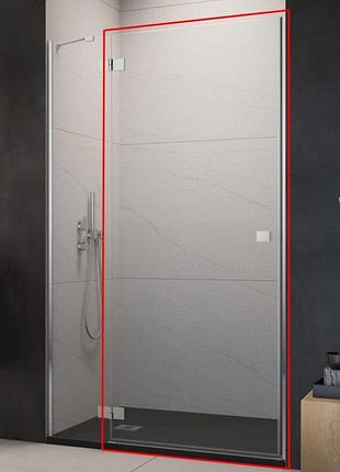 Душевая дверь radaway essenza new dwj 100x200 стекло прозрачное правое (1385014-01-01r)