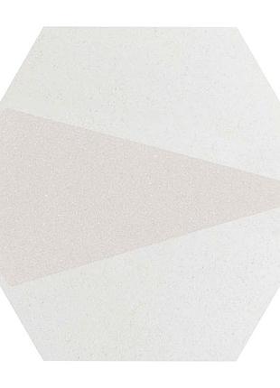 Декор paradyz esagon 17,1x19,8 concrete silver b