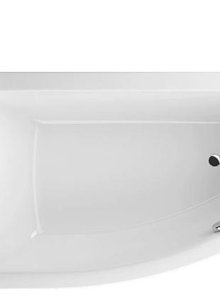 Ванна акриловая radaway sitera 160x95 левая + ножки (wa1-32-160x095ls) + сифон