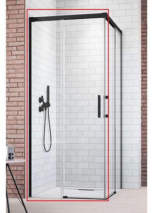 Душевая дверь radaway idea black kdd 120x200,5 стекло прозрачное, левая (387064-54-01l)
