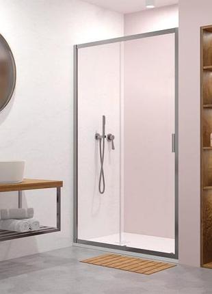 Душевая дверь radaway alienta dwj 1400x1900 безопасное стекло, хром (10260140-01-01)