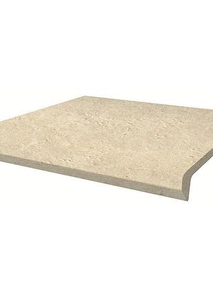 Сходинка з капіносом paradyz scandiano 30x33 beige prosta struktura