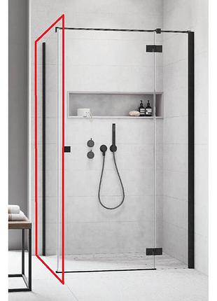 Душова стінка radaway essenza new black kdj/kdj+s 80x200 скло прозоре (384051-54-01)
