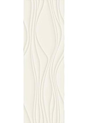 Плитка paradyz neve 25x75 bianco struktura rekt polysk