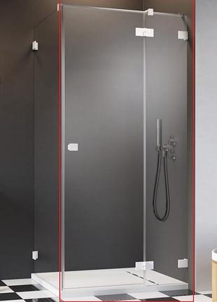 Душові двері radaway essenza pro kdj 90x200 права, прозоре скло, білий (10097090-04-01r)
