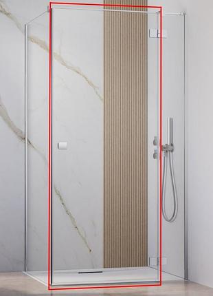 Душевая дверь radaway essenza new kdj 100x200 стекло прозрачное левое (1385040-01-01l)