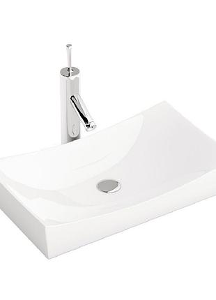 Умывальник rea impero 2 n 40x66 белый (rea-u1003)