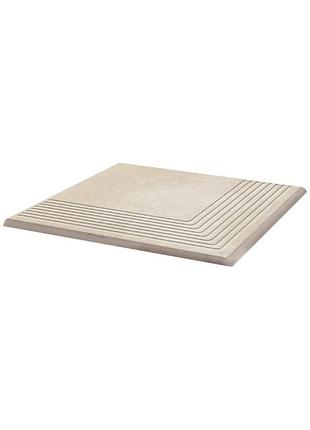 Сходинка кутова paradyz cotto 30x30 crema