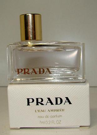 Миниатюра prada l ́eau ambree. оригинал.