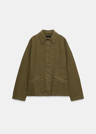 Куртка zw collection с карманами