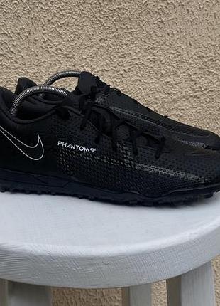 Nike чоловічі футбольні кросівки сороконіжки чорні оригінал 40 розмір