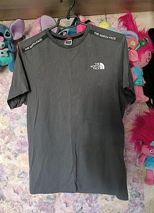 The north face футболка графитовая