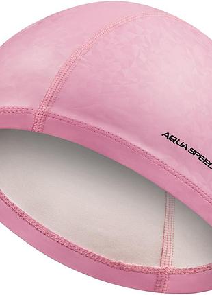 Шапочка взрослая для бассейна aqua speed ​​flux розовый
