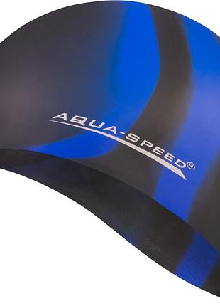 Шапочка взрослая для бассейна aqua speed ​​bunt разноцветный