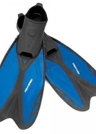 Ласти для плавання aqua speed vapor розмір 28-30 чорний професійні тренувальні ласти для басейну