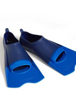 Ласты для плавания zoggs ultra blue размер 30-32 синие профессиональные тренировочные ласты для бассейна