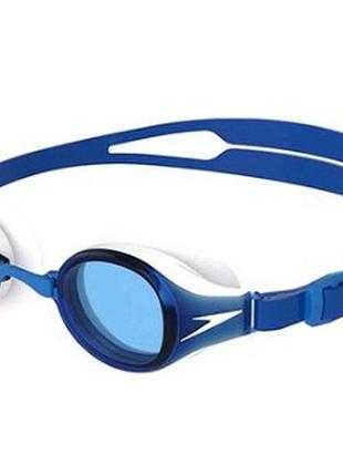 Очки для плавания взрослые speedo hydropure gog au бело-синий для бассейна мужские и женские