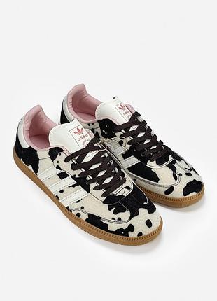 Adidas samba og cow print