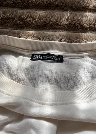 Кофта біла zara 3